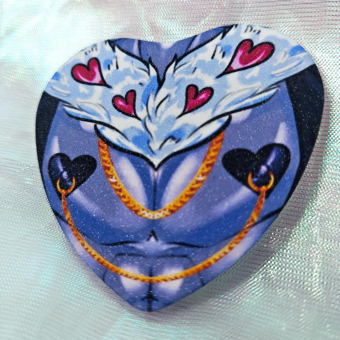 Valentino Heart Button