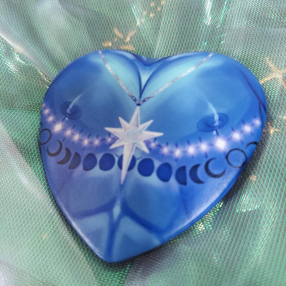 Moon Elf Top Surgery Scar Button