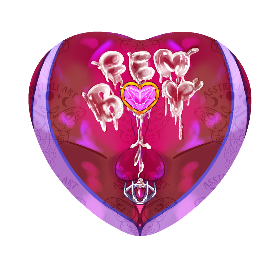 Femboy Plug Button - Brown