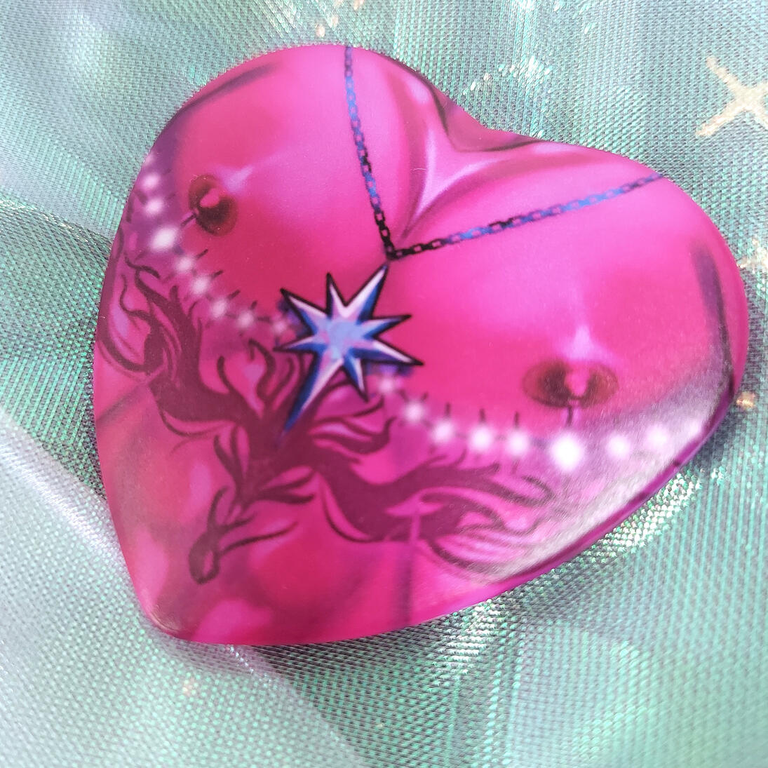 Tiefling Top Surgery Scar Button